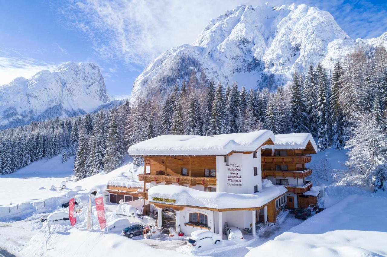 Hotel Hubertushof - Ihr Hotel Mit Herz Leutasch Bagian luar foto
